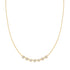 Gold Pavé Multi Beaded Chain Necklace